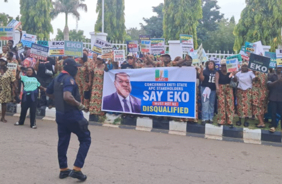 Protest Erupts at APC Secretariat Over Kayode Ojo’s Disqualification in Ekiti Governorship Primary - Gossip News Now