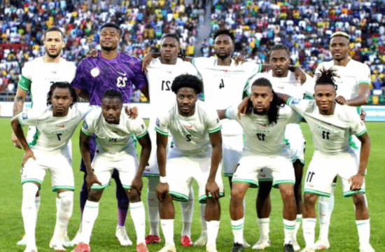 Super Eagles Move Within One Point of South Africa After Hard-Fought Win Over Lesotho | Gossip News Now