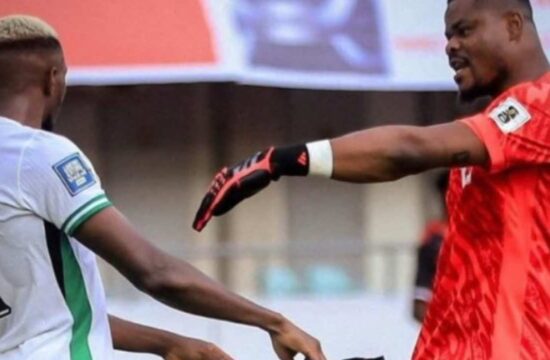 Stanley Nwabali. ,Victor Osimhen