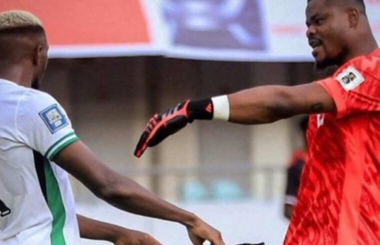 Stanley Nwabali. ,Victor Osimhen