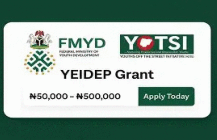 FG Reopens YEIDEP Portal, Invites Youths to Apply for ₦500,000 Business Grant - Gossip News Now