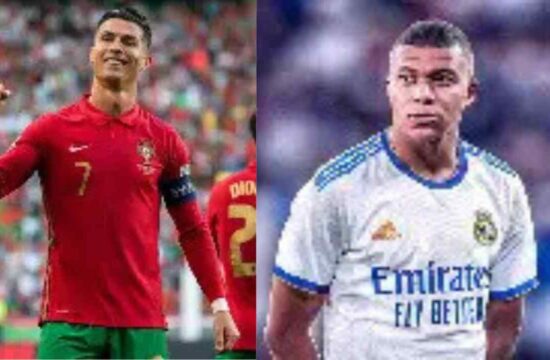 Mbappé , Cristiano Ronaldo