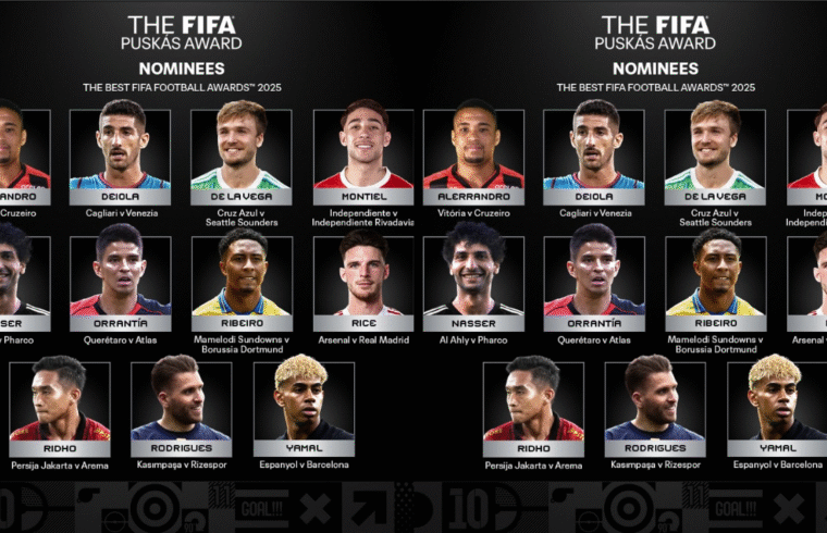“Fans Can Now Vote: 11 Jaw-Dropping Goals Nominated For 2025 FIFA Puskás Award” - Gossip News Now