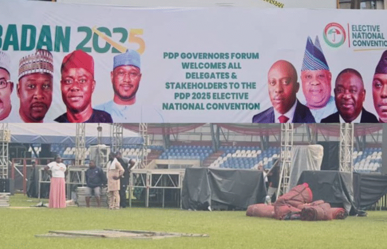 Tensions Persist As Preparations Intensify In Ibadan Ahead Of PDP Convention - Gossip News Now