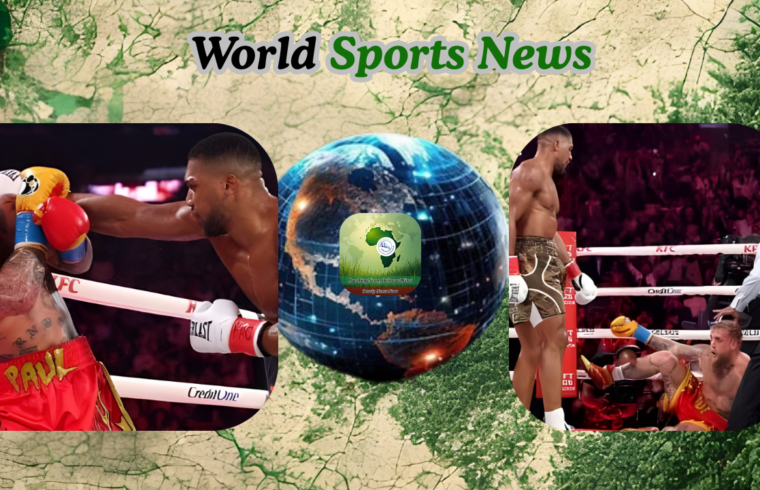 Anthony Joshua Commends Jake Paul After Grueling Miami Bout - Gossip News Now