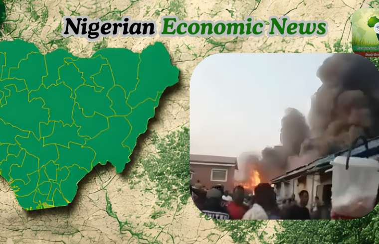 Panic as Fire Breaks Out at Popular Oshodi Market in Lagos - Gossip News Now