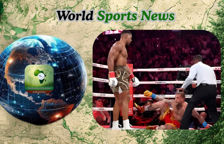 Anthony Joshua Scores Sixth‑Round Knockout Over Jake Paul in Miami - Gossip News Now