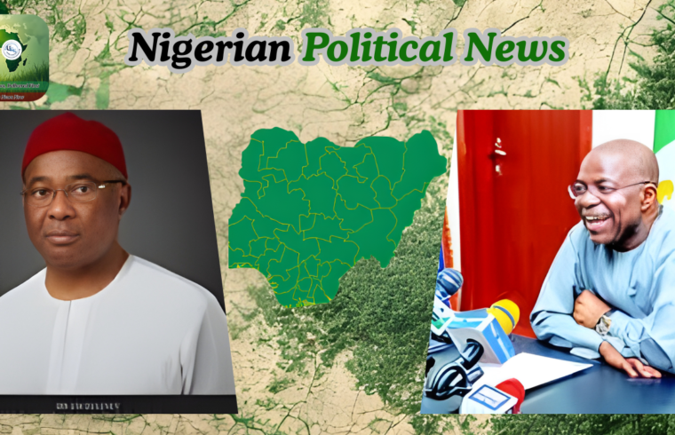 Uzodimma Pays Courtesy Visit to Otti Says Meeting Was Not Political - Gossip News Now