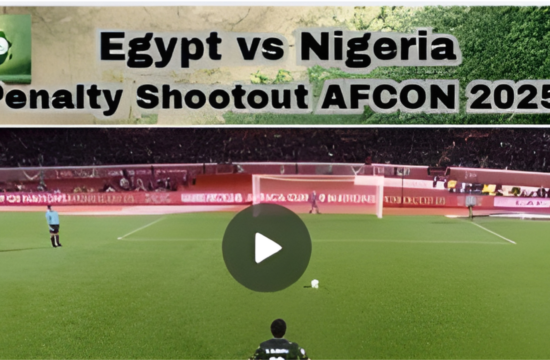 Nigeria vs Egypt Penalty Shootout AFCON 2025