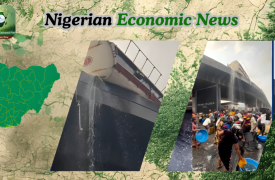 Residents Scoop Fuel As Petrol Tanker Overturns On Tincan Bridge - Gossip News Now