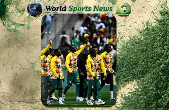 Senegal Showcase AFCON Trophy in Paris