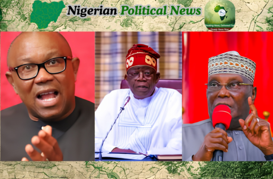 Bola Tinubu ,Atiku Abubakar, Peter Obi