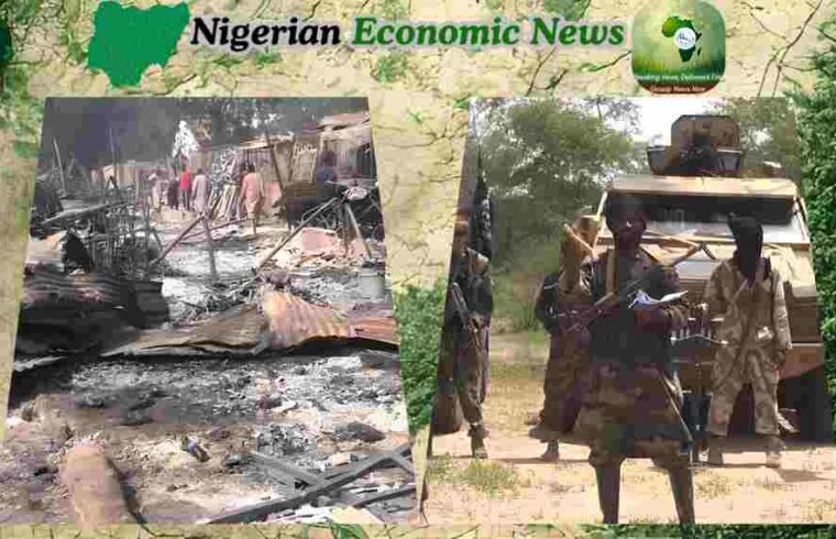 Boko Haram ,Burn Vehicles , Goods Worth Millions