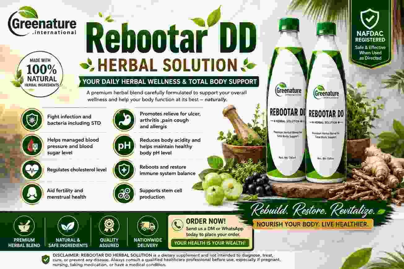REBOOTAR DD Herbal Solution
