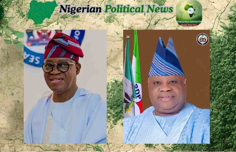 Gboyega Oyetola,Governor Ademola Adeleke