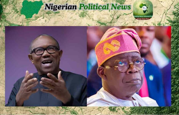 Peter Obi,President Bola Ahmed Tinubu