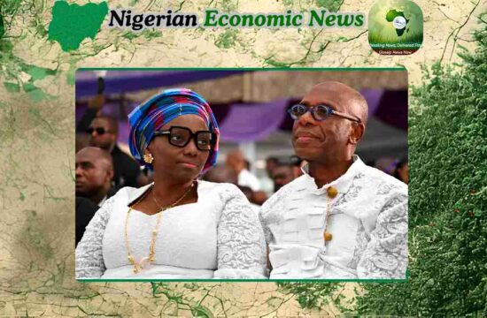 Rotimi Amaechi and wife