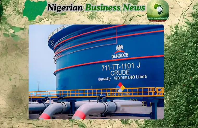 Dangote Refinery Tank