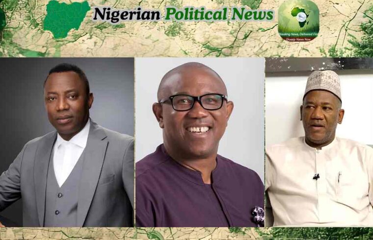 Peter Obi,Yusuf Datti Baba-Ahmed, Omoyele Sowore,