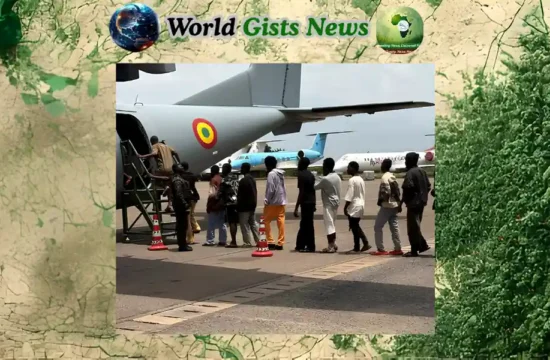 Nigerians returning from Ghana